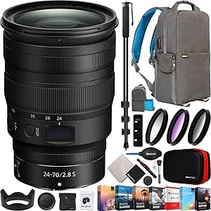 Nikon E22NKZ2470F28S Z 24-70mm Lens Bundle