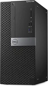 Dell 7050-T OptiPlex i7 Desktop PC - 512GB SSD (Renewed)