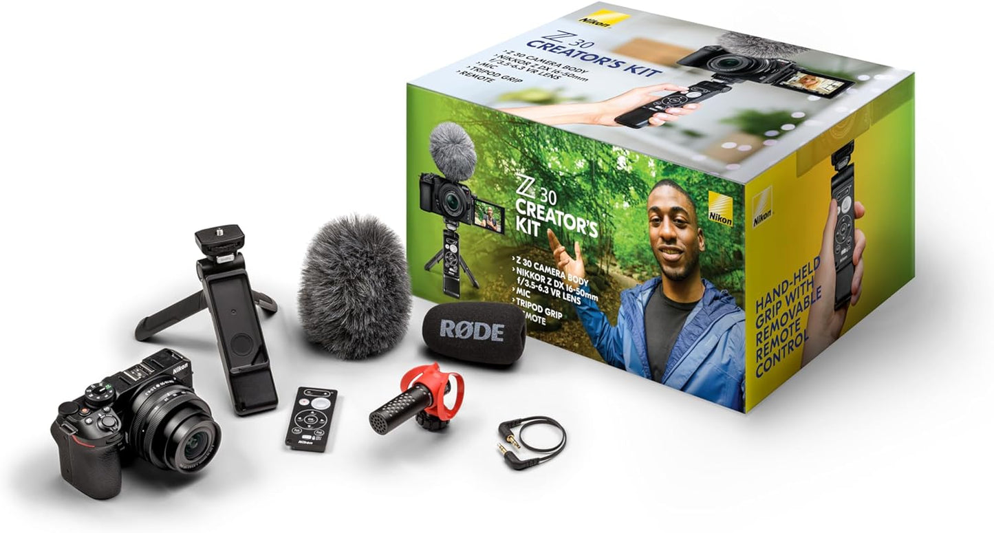 Nikon Z 30 16-50mm Creator's Kit Mirrorless Camera