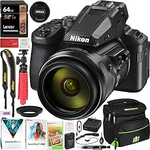 Nikon E2NKCPP950K COOLPIX P950 83x Zoom Camera Bundle