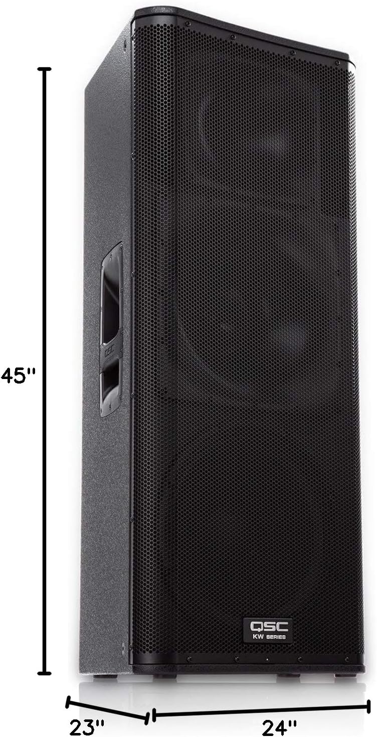 QSC KW153 15" 1000W 3-Way Active Loudspeaker