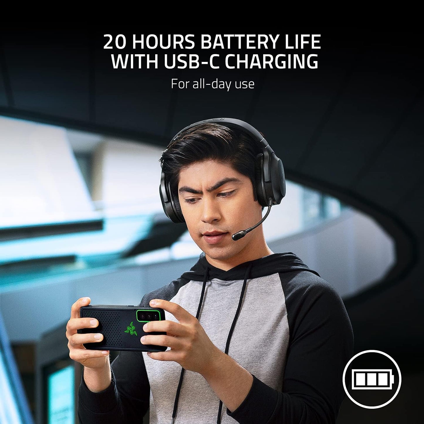 Razer Barracuda X Multi-Platform Wireless Gaming Headset (Renewed)