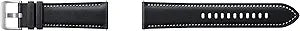Samsung ET-SLR84LBEGUJ Stitch Leather 22mm Watch Band - Black — main product image