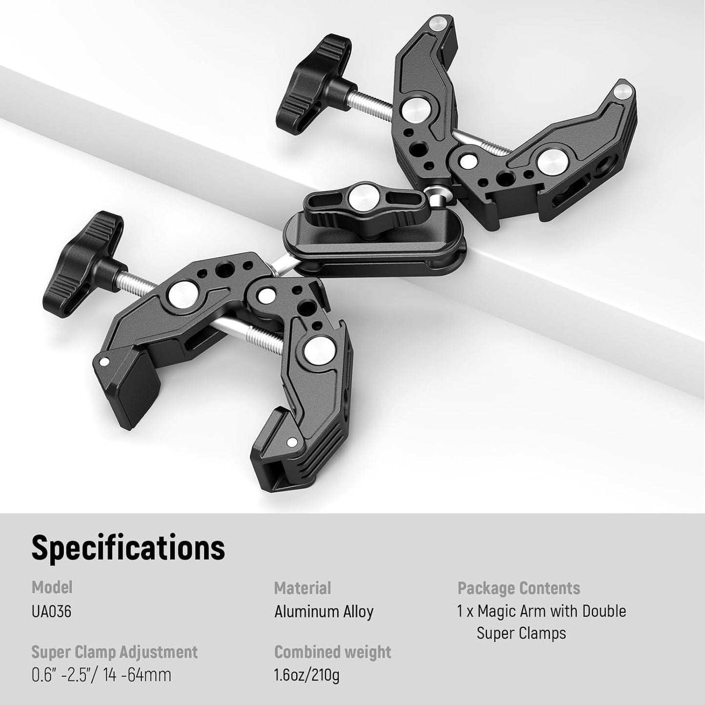 Neewer UA036 Camera Mount Magic Arm Super Clamp