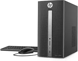 HP Pavilion - i5-7400 High-Performance Business Desktop (Refurbished) — main product image