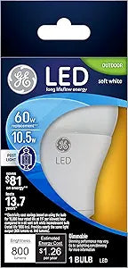 GE 92145 LED 60W Equivalent Soft White Bulb — main product image