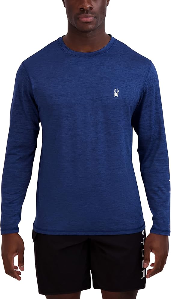 Spyder S923173 Men's Heather Long Sleeve Rashguard — main product image