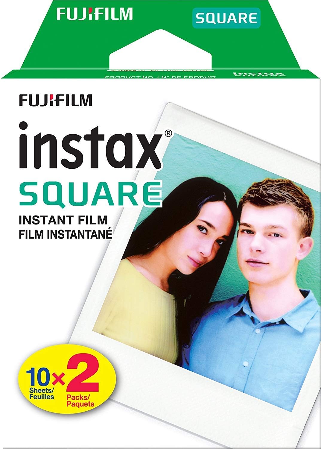 Fujifilm Instax Square Instant Film 40 Exposures