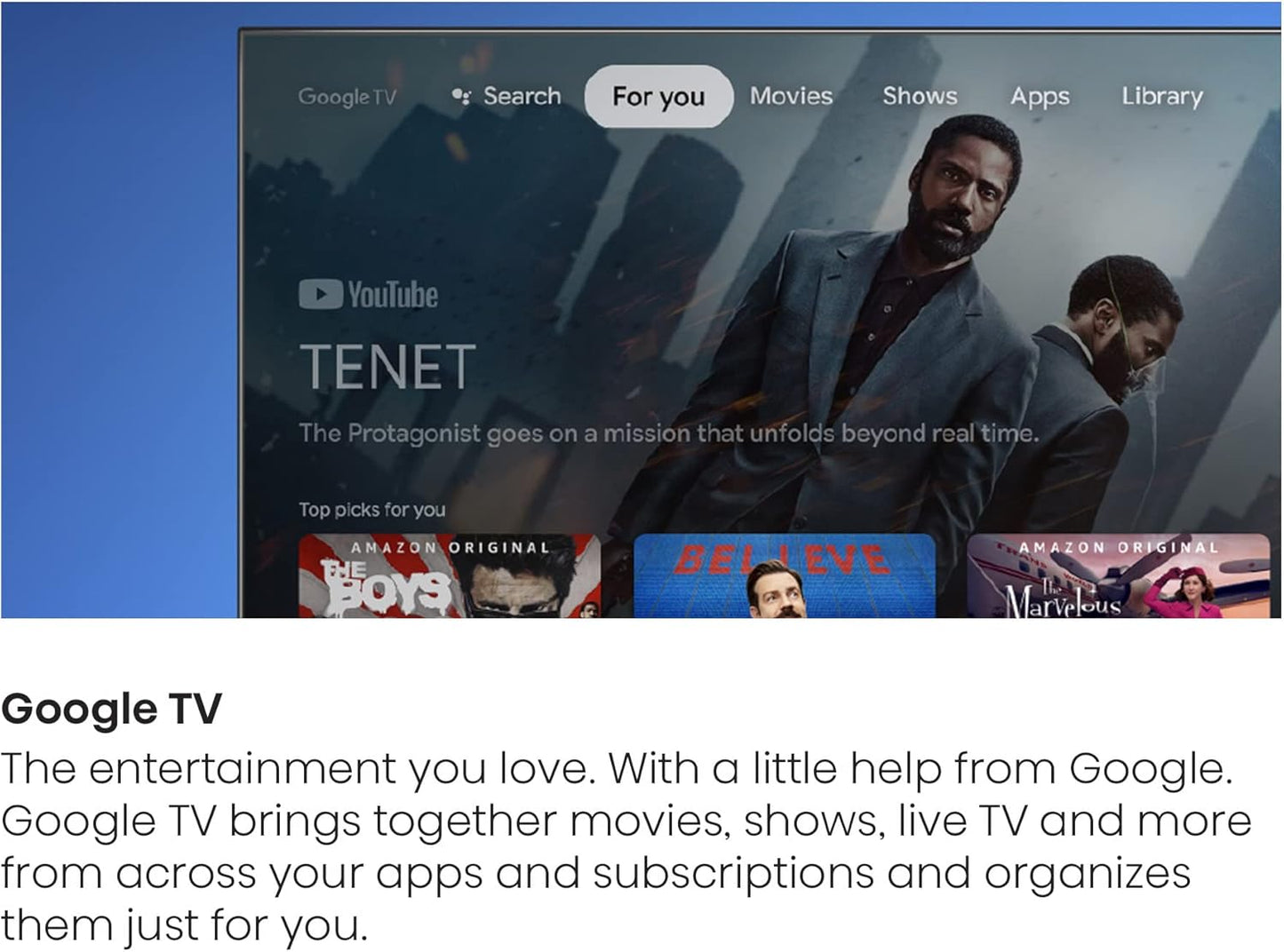 Hisense 43A6H 43-Inch 4K UHD Google Smart TV - Dolby Vision