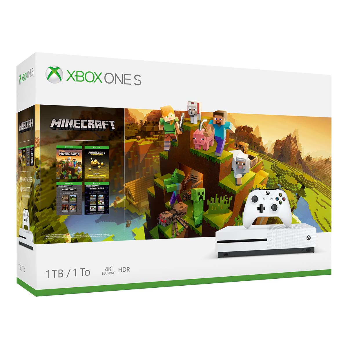 Microsoft 234-00655 Xbox One S Minecraft Creators Bundle (Discontinued)