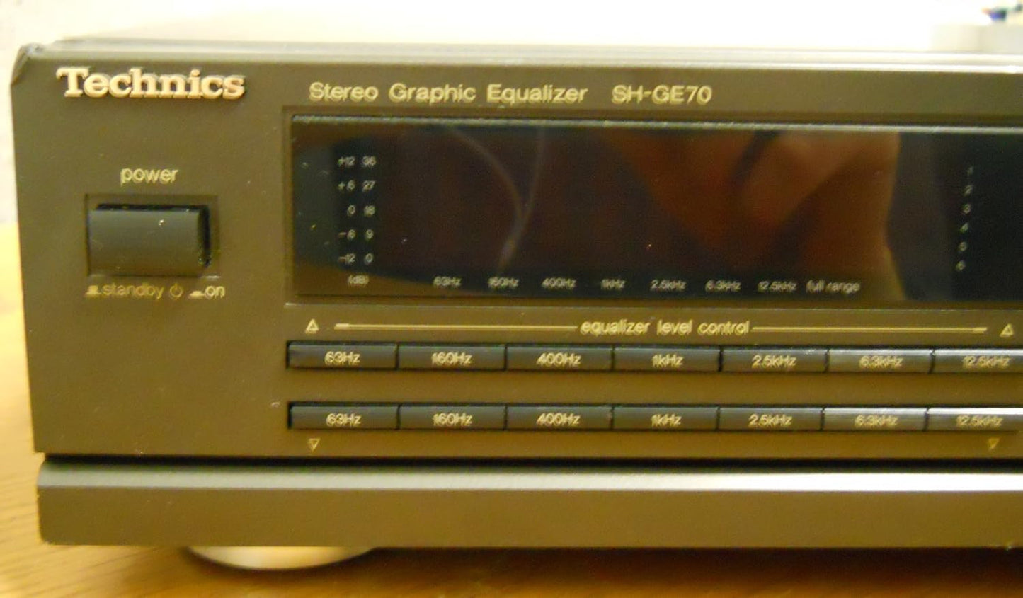 Technics SH-GE70 Stereo Graphic Equalizer 7-Band