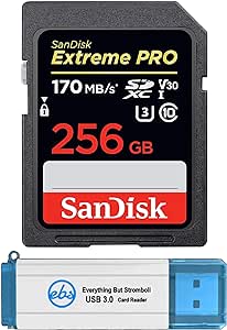 SanDisk 256G_SD_Extreme_Pro_R3 256GB SD Card Nikon Z FC Bundle — main product image