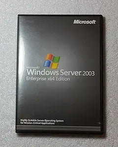 Microsoft P72-01058 Windows Server 2003 Enterprise x64