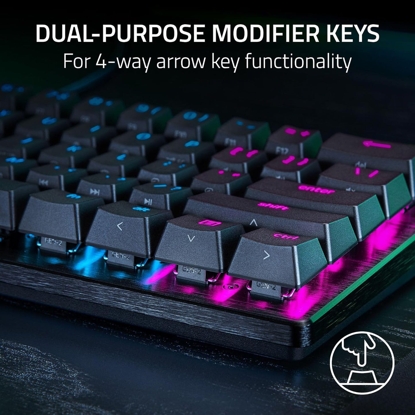 Razer RZ03-04990200-R3U1 Huntsman V3 Pro Mini 60% Gaming Keyboard