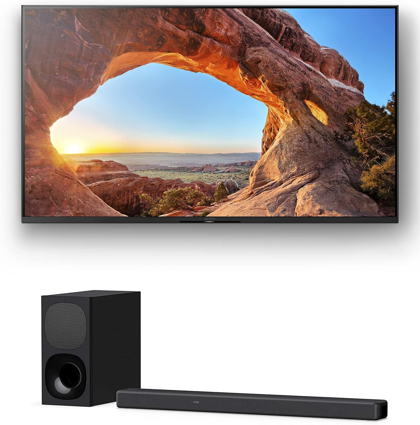 Sony KD50X85J 50" 4K TV with HT-G700 Soundbar
