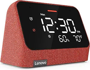 Lenovo Smart Clock Essential ZAA30006US Alexa Built-in
