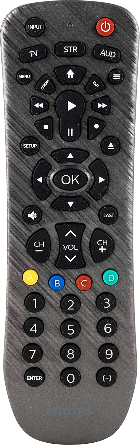 Philips SRP9263C/27 3-Device Universal Remote Graphite