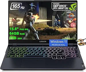 Lenovo Legion 5 Ryzen 7 RTX 3050Ti Gaming Laptop