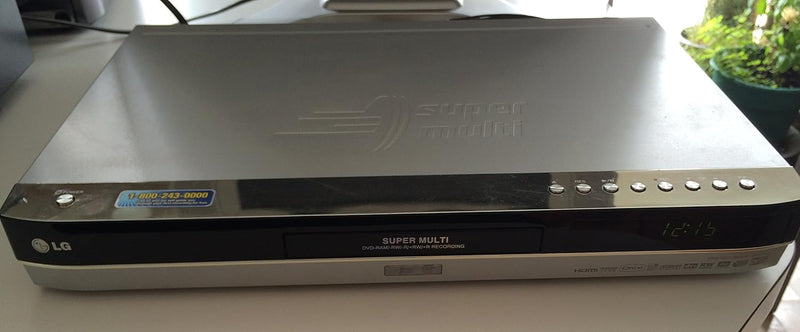 LG DR1F9H DVD Recorder HDMI Output and Memory Card Slot — main product image