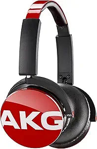 AKG Y50RED Sealed Headphones - Red - Portable Audio