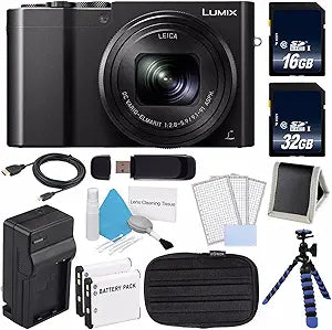 Panasonic LUMIX 4K DMC-ZS110 Compact Camera Bundle
