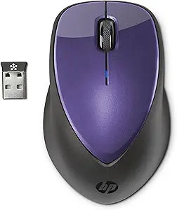 HP X4000 Bright Purple Wireless Laser Mouse