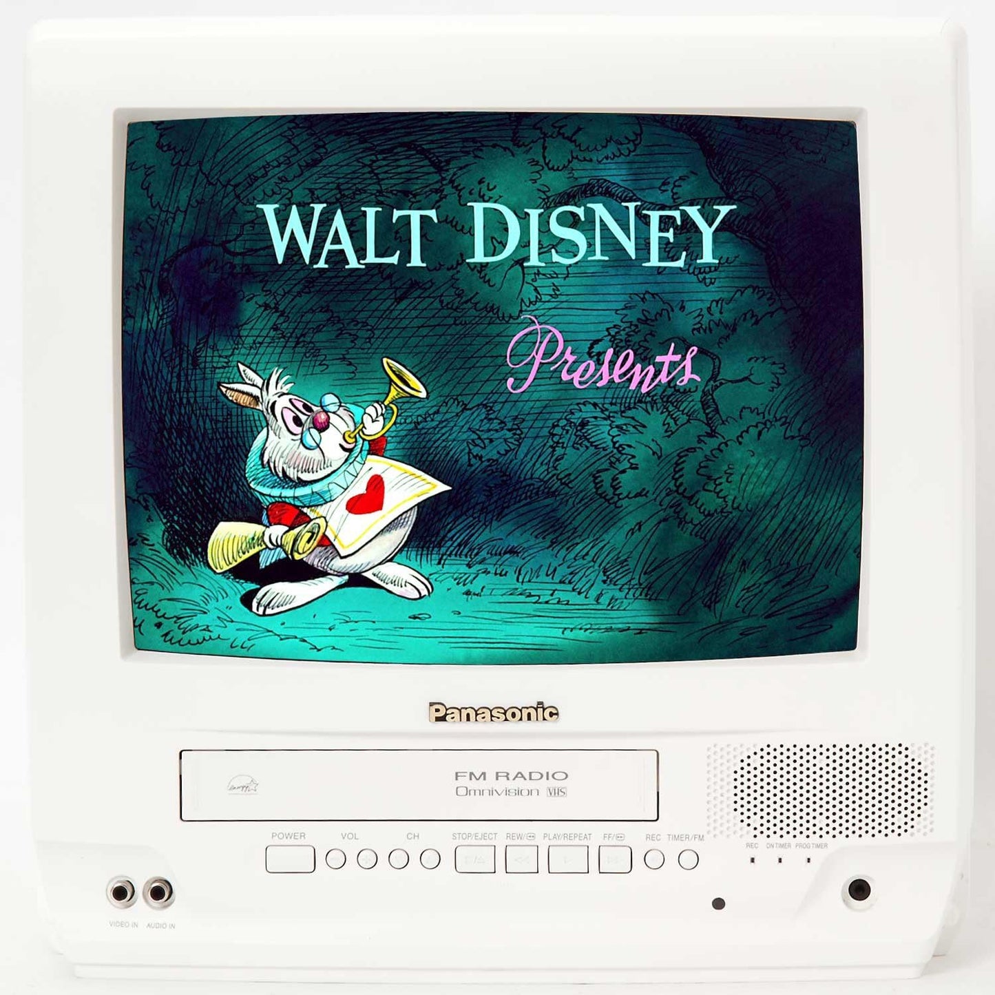 Panasonic PV-C1332W 13-Inch TV/VCR Combo