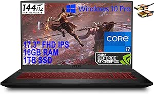 MSI Katana GF76 i7 RTX 3050Ti 17.3