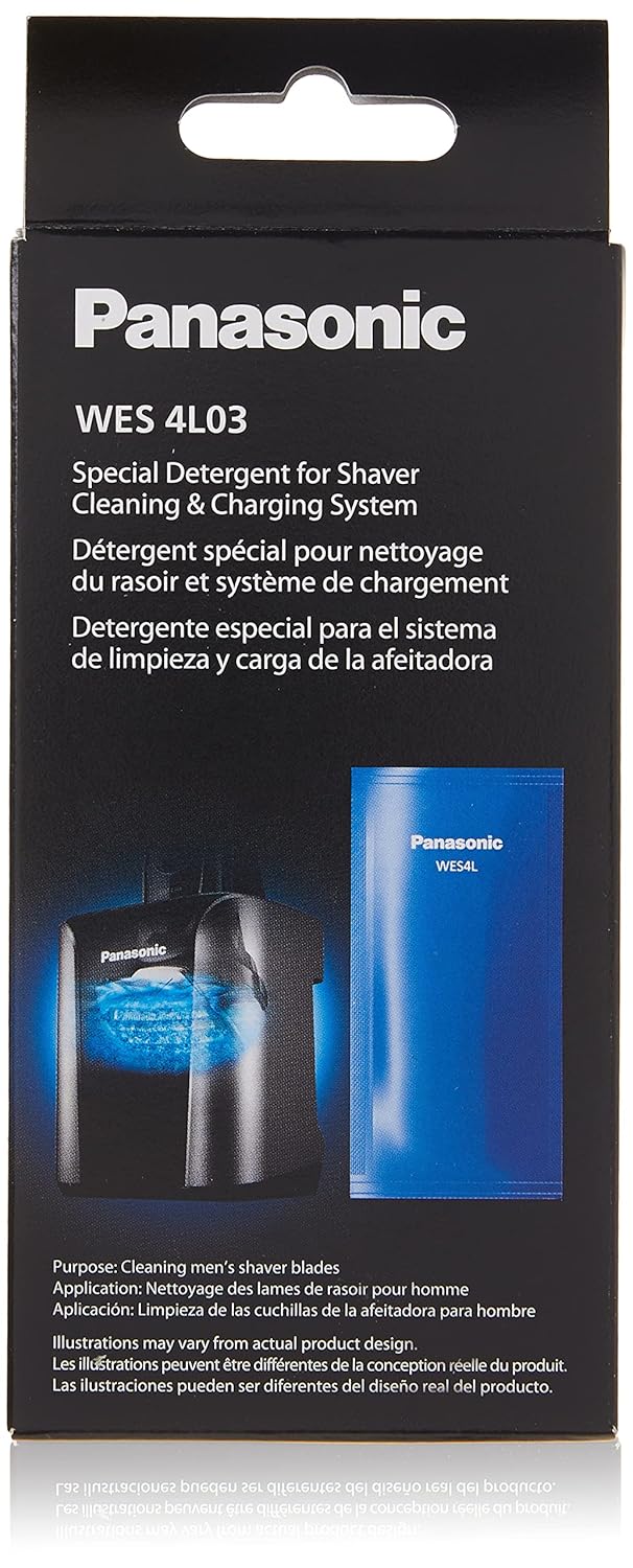 Panasonic WES4L03 Shaver Cleaning Solution Refill 3-Pack — main product image