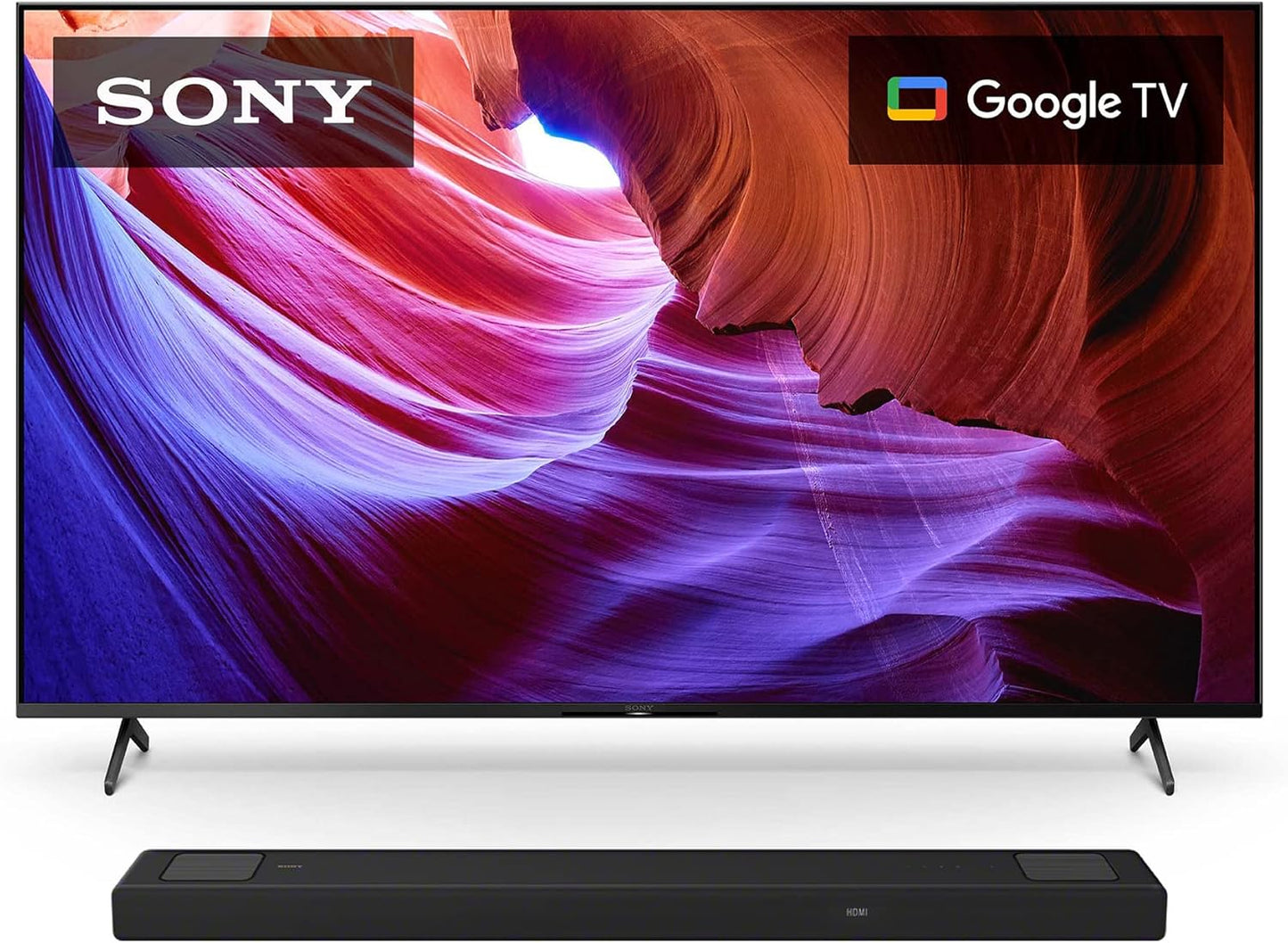 Sony X85K Series 55" 4K Google TV Bundle