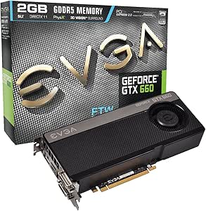 EVGA 02G-P4-2668-KR GeForce GTX 660 FTW Graphics Card — main product image