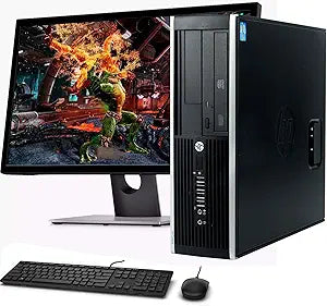 HP EliteDesk SFF Computer - i5, 16GB, SSD+HDD, GT 1030, Win10 (Renewed)