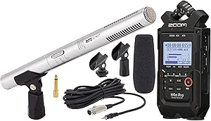 Zoom Ritz Gear Shotgun Microphone Zoom H4n Pro Bundle