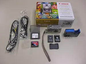 Canon 7646A001 PowerShot S200 2MP Digital ELPH Camera