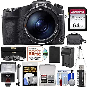 Sony K-100027-02 RX10 IV 4K Camera Bundle