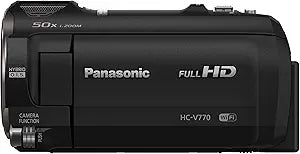 Panasonic HC-V770K Full HD Camcorder 20X Optical Zoom