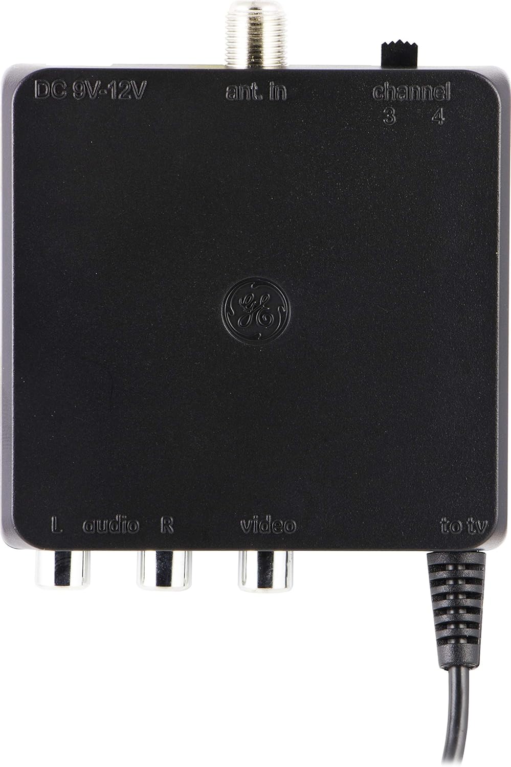 GE 34138 Compact RF Modulator Audio Video to TV