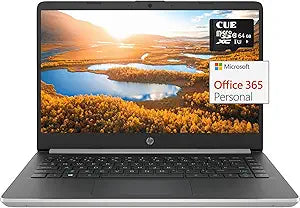 HP hp 14-inch FHD Laptop, Pentium, 4GB RAM, 64GB eMMC, Win 10 S