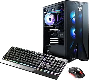 MSI AeRS14NUE628 Aegis RS i7 RTX 4070 Gaming Desktop — main product image