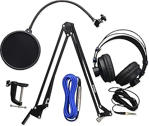 PreSonus Broadcast Accessory Pack - Microphone, Headphones, XLR