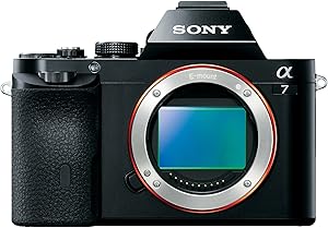 Sony ILCE7/B a7 Full-Frame Mirrorless Camera - Body Only