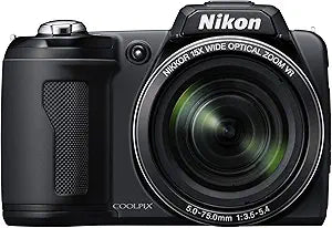 Nikon L110 Black Coolpix 15x Optical Zoom Digital Camera — main product image