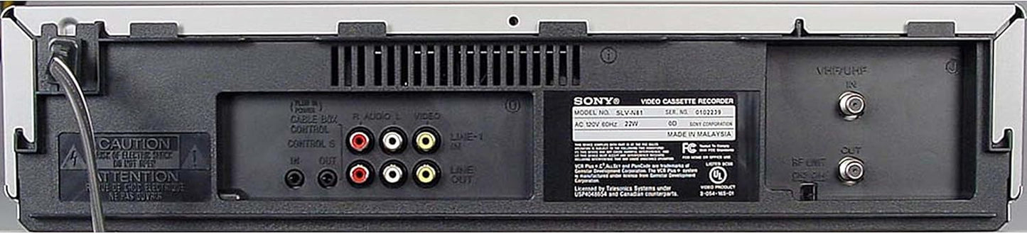Sony SLV-N81 4-Head Hi-Fi VCR Player