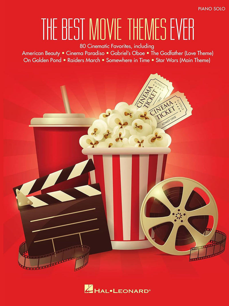 Hal Leonard Corporation Movie Themes Piano Solo Songbook — main product image
