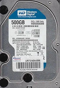 Western Digital WD7500AVDS-63U8B0 750GB SATA HDD — main product image