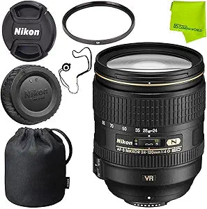 Nikon 2193-1-cr AF-S 24-120mm f/4G ED VR Lens Renewed