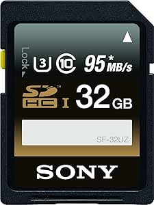 Sony SF32UZ/TQN 32GB UHS-1 SDHC Memory Card
