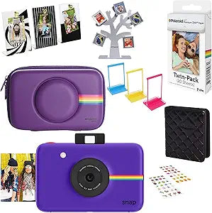 Polaroid AMZASK2SP01PR Snap Instant Digital Camera Purple