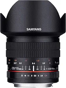 Samyang 881085 10mm F2.8 Wide Angle Lens Canon
