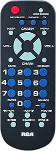 RCA RCR503BZ 3-Device Universal Remote - Palm-Sized
